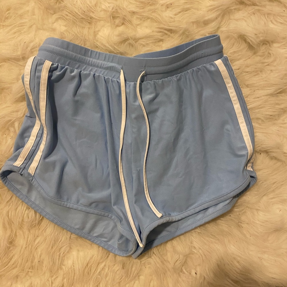 Light blue shorts